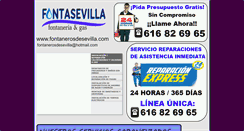 Desktop Screenshot of fontanerosdesevilla.com